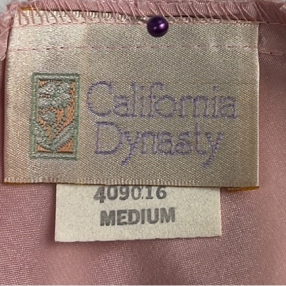 Vintage Pink Lace Trim Camisole - Picture 6 of 7